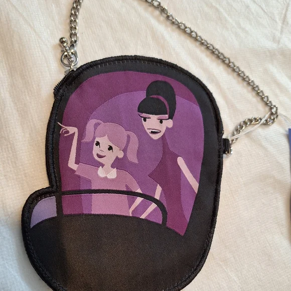 Disney Haunted Mansion Shag Coin Purse - Picture 3 of 3